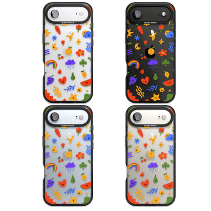 Quirky Cute Icon Pattern