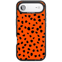 Fetter roter Punktdruck