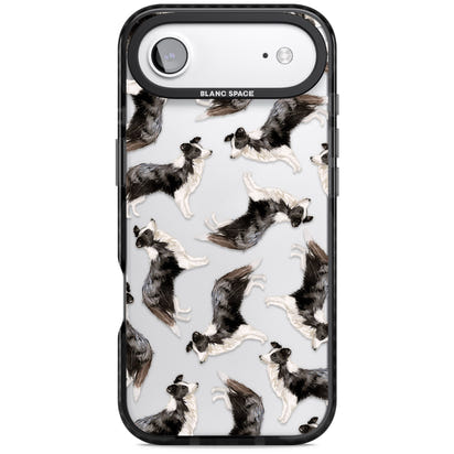 Border Collie Pattern Watercolour
