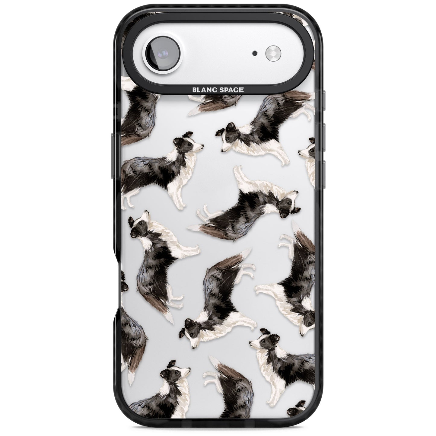 Border Collie Pattern Watercolour