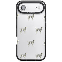 Motif de chien dalmatien