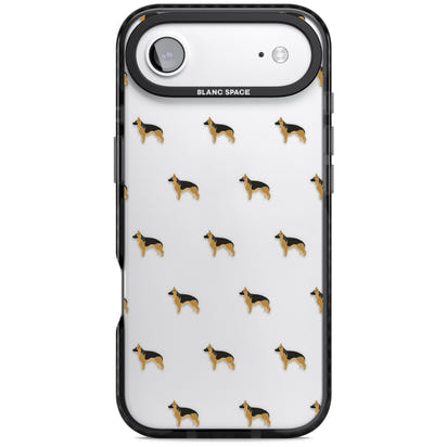 German Shepherd Pattern Clear