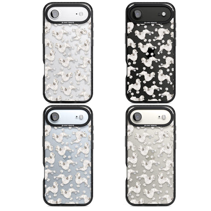 Pudel-Aquarellmuster