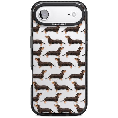 Dachshund Pattern Black Tan