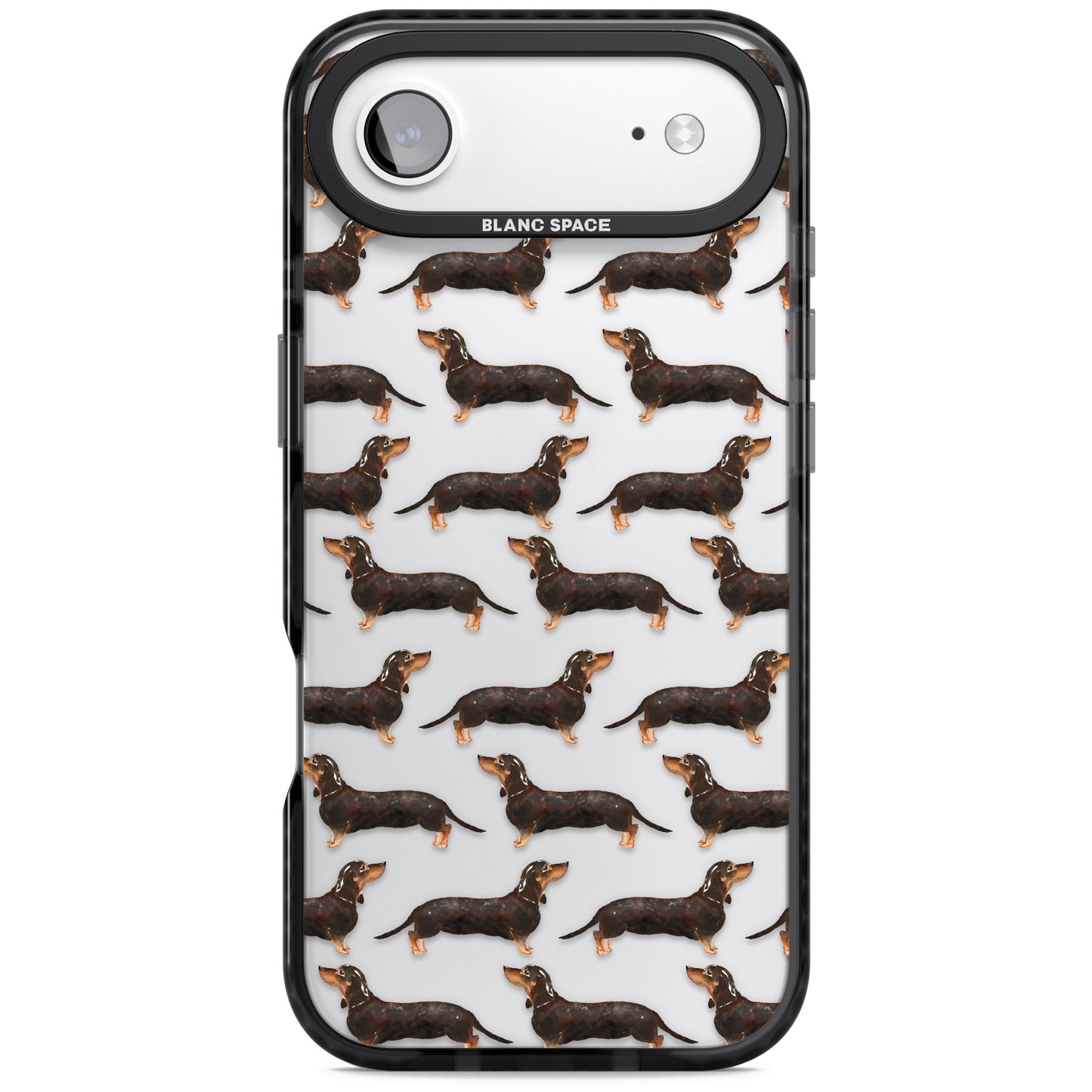 Dachshund Pattern Black Tan