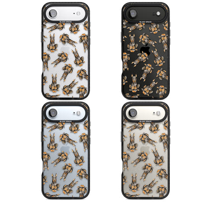 Doberman Watercolor Dog