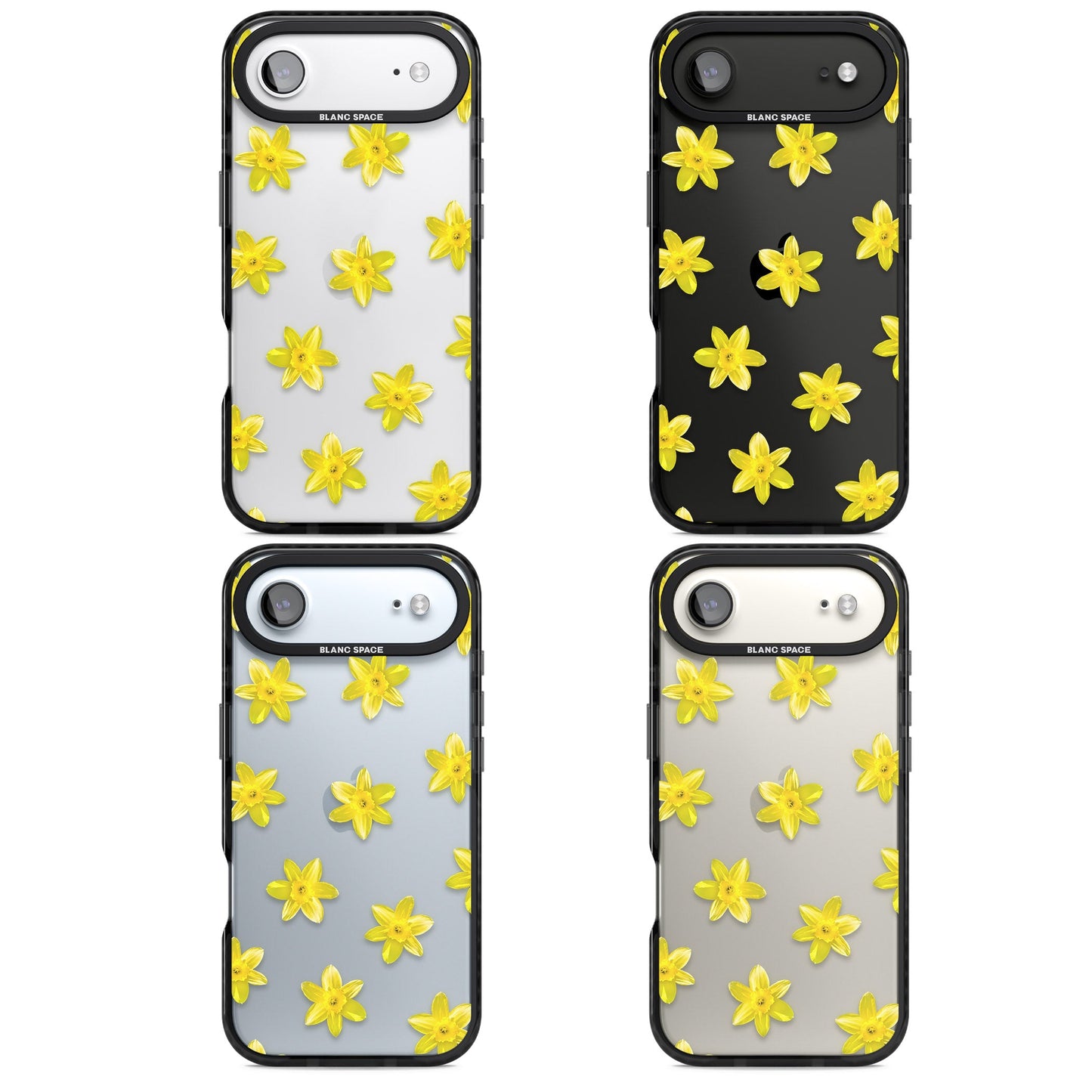 Daffodils Transparent Pattern