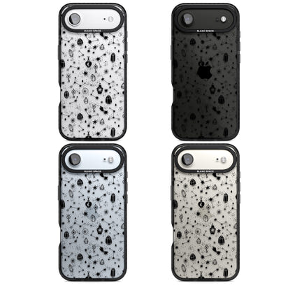 Black Cosmic Crystal