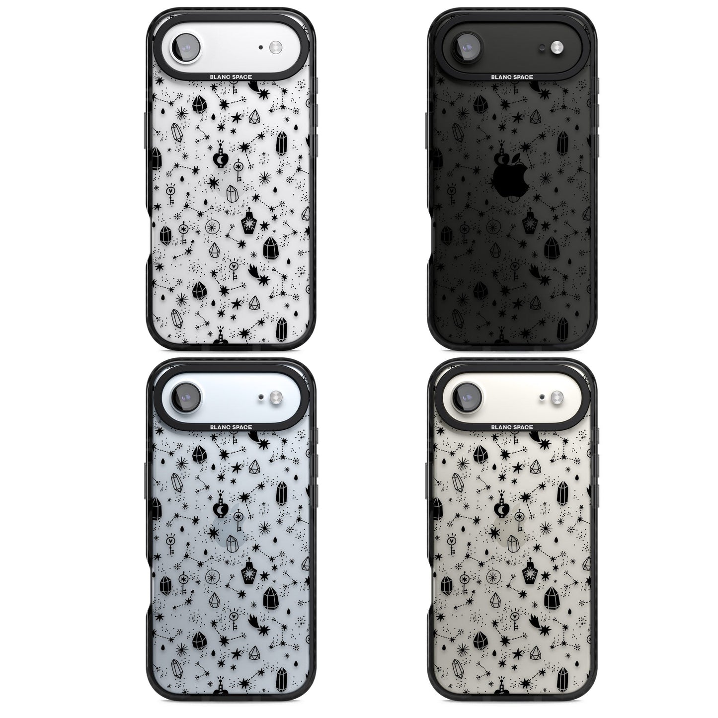 Black Cosmic Crystal