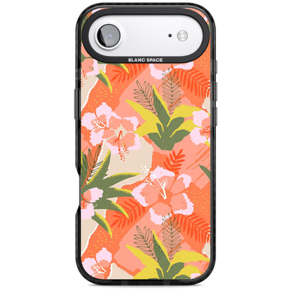 Hawaiian Flowers Abstract Pattern