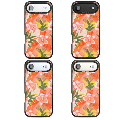 Hawaiian Flowers Abstract Pattern
