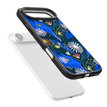 Dark Botanicals Abstract Pattern