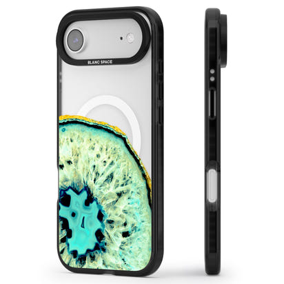 Géode turquoise en cristal