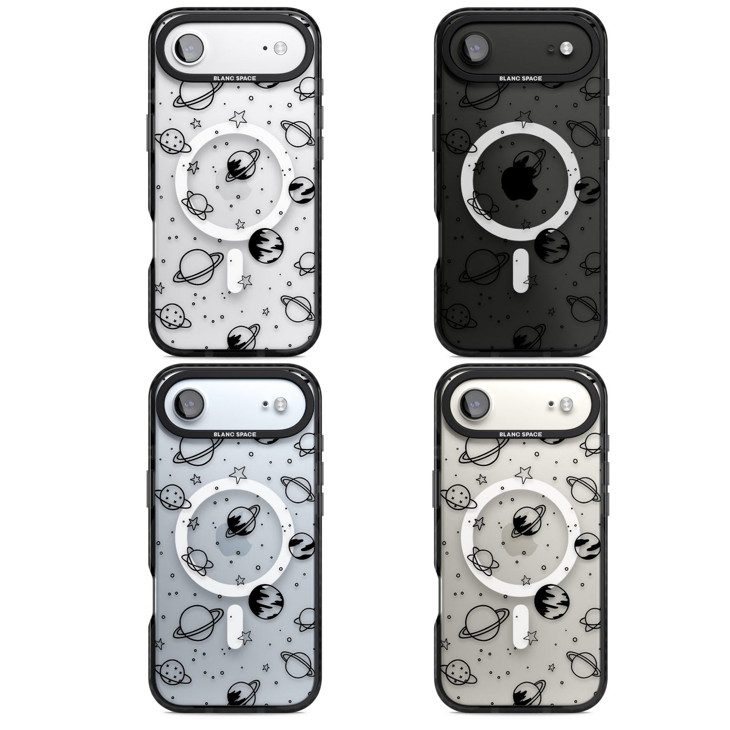 Croquis cosmique Noir Clair