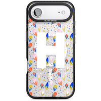 Personalised Abstract Floral Initial