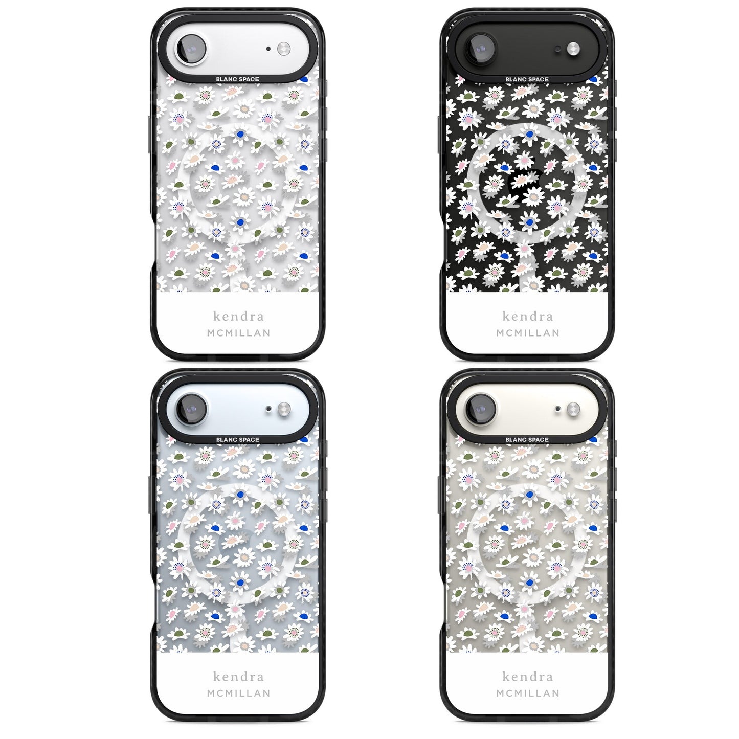 Personalised Grey & White Daisies