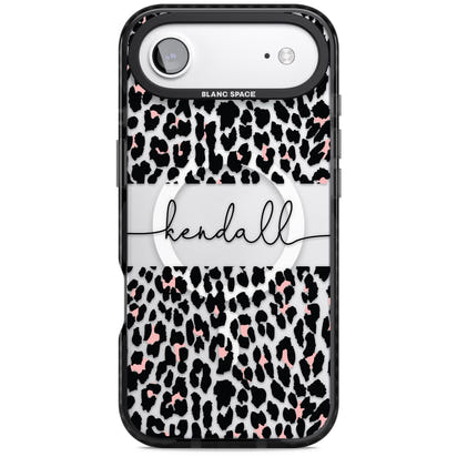 Personalised Cursive Leopard Spots
