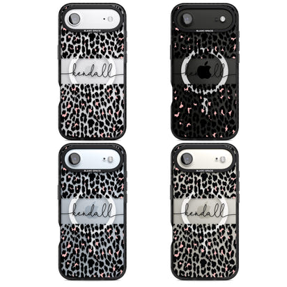 Personalised Cursive Leopard Spots