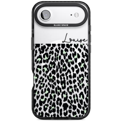 Personalised Seafoam Leopard