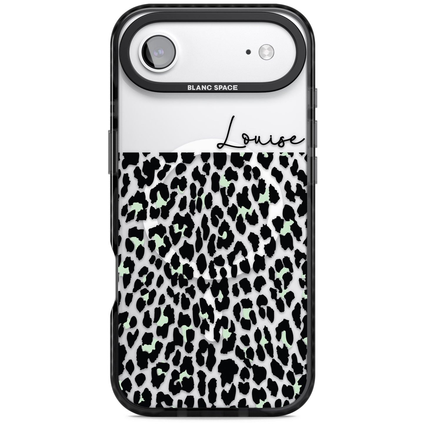 Personalised Seafoam Leopard