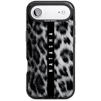 Personalised Snow Leopard Print