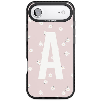 Personalised Pink Daisy Initial