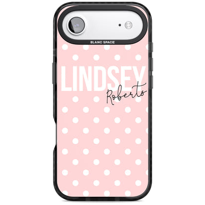 Personalised Pink Polka
