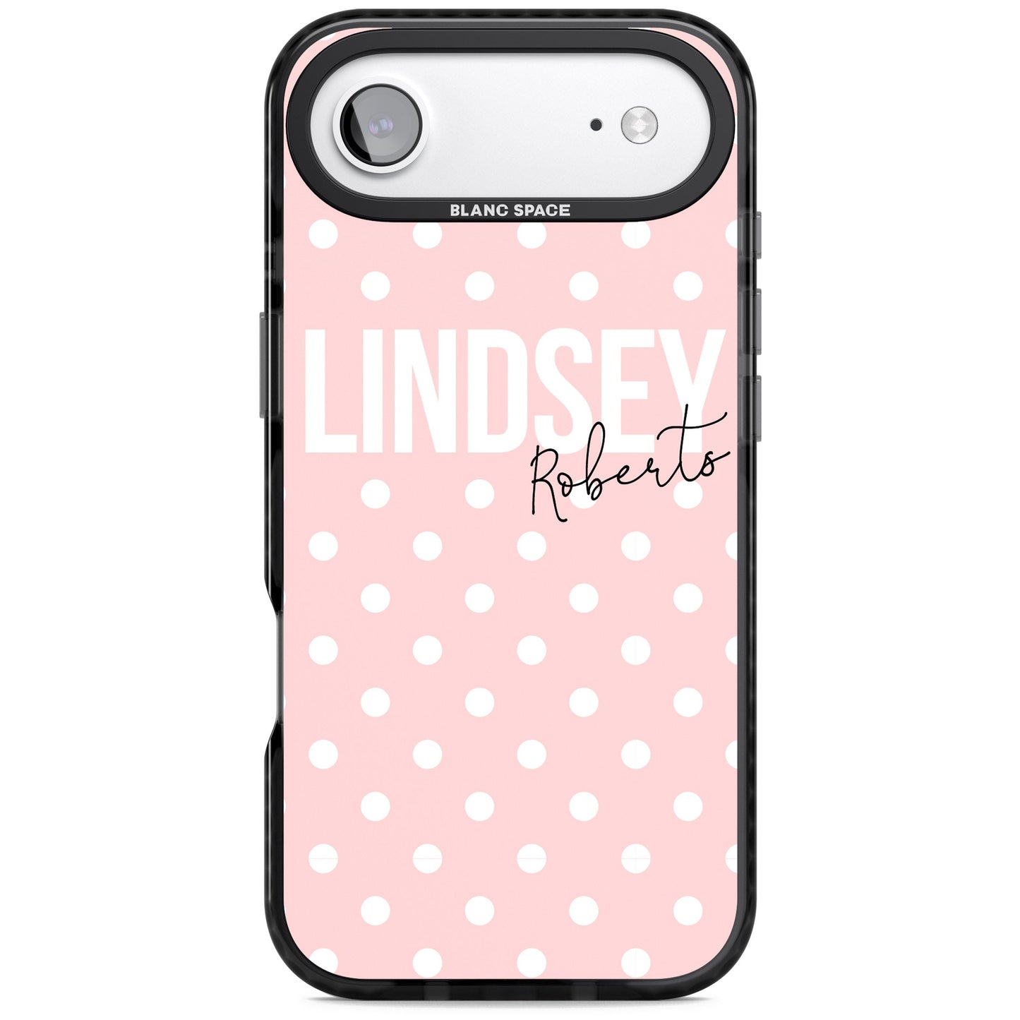 Personalised Pink Polka