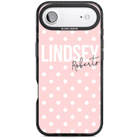 Personalised Pink Polka