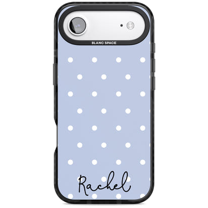Personalised Simple Light Blue Dots