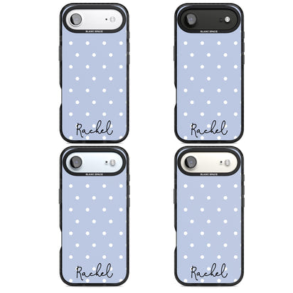 Personalised Simple Light Blue Dots