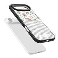 Personalised Light Floral Pattern & Stripes