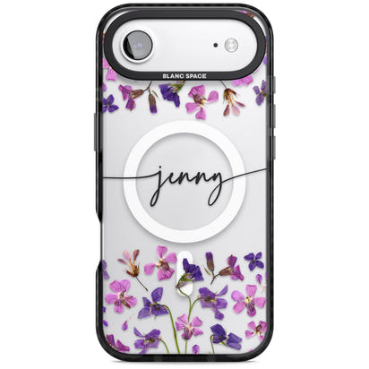 Personalised Purple Violets