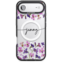 Personalised Purple Violets