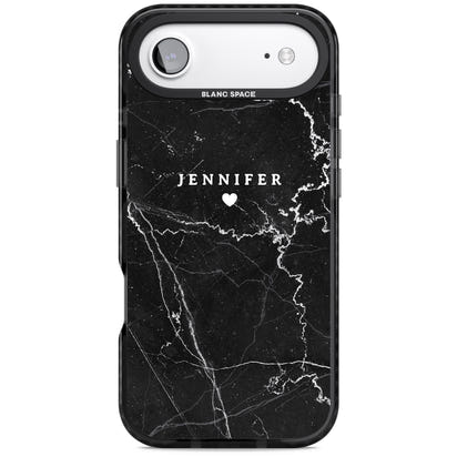 Personalised Black Marble