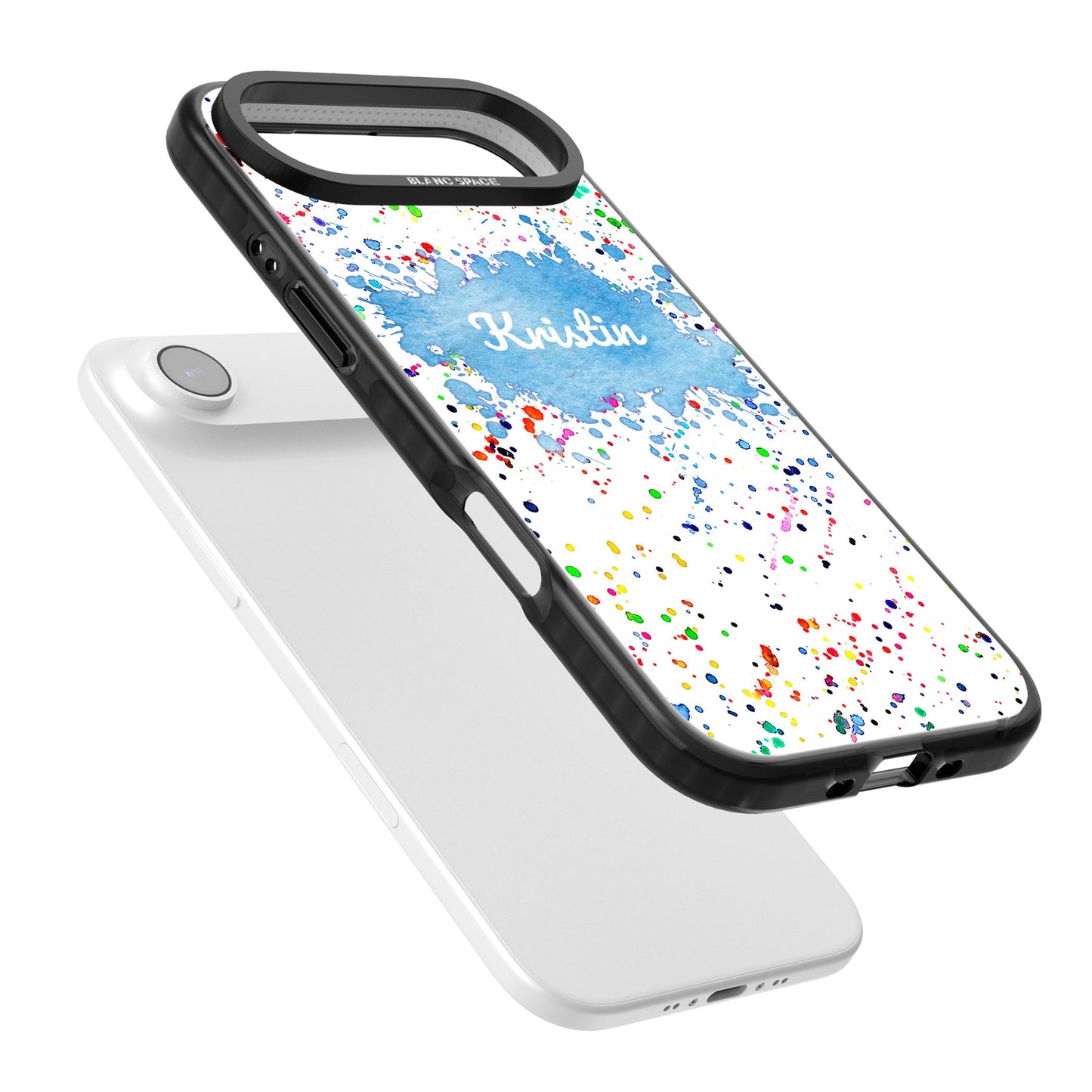 Personalised Rainbow Splatter Name