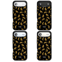 Personalised Gold Cheetah Pattern