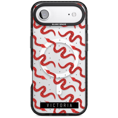 Personalised Red Snake Pattern