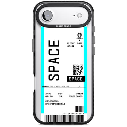 Personalised Space Travel Ticket