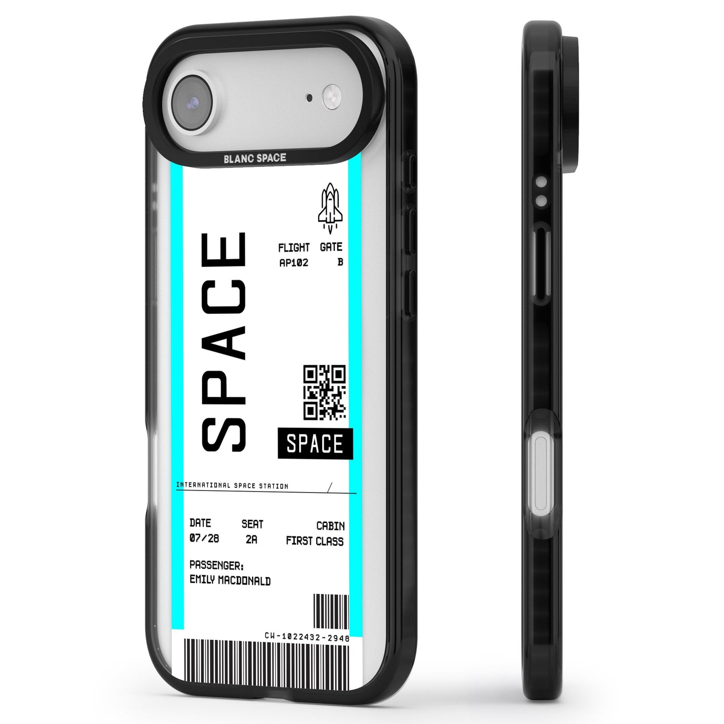 Personalised Space Travel Ticket