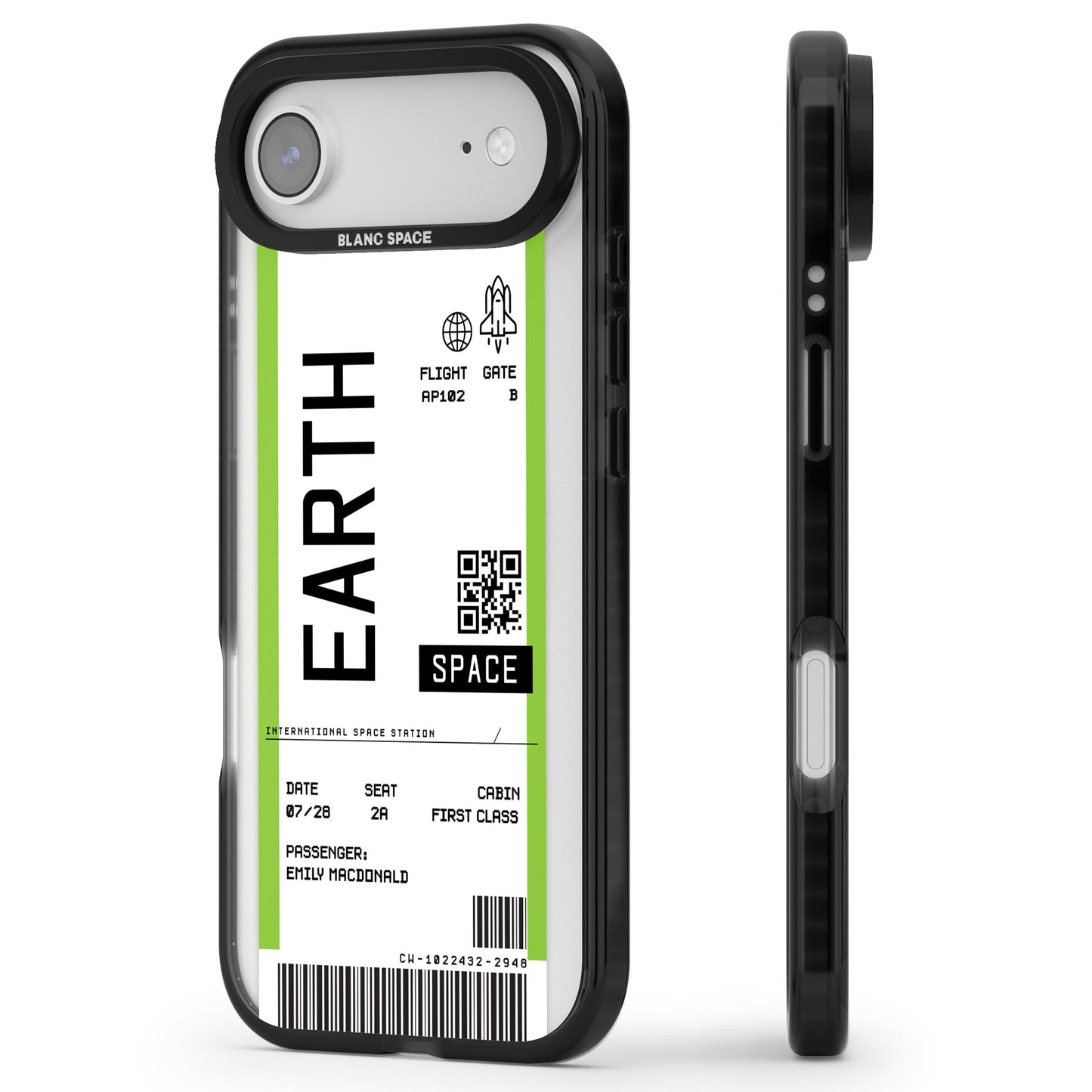 Personalised Earth Travel Ticket