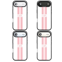Personalised Minimal Pink Stripe