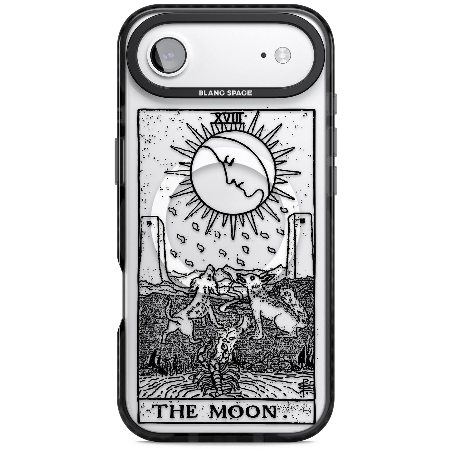 Personalised The Moon Tarot Card (Clear)
