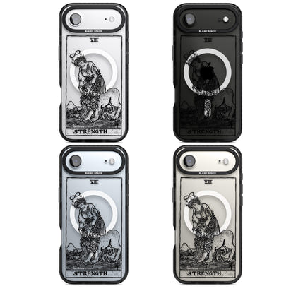 Personalisierte Stärke-Tarotkarte (Transparent)