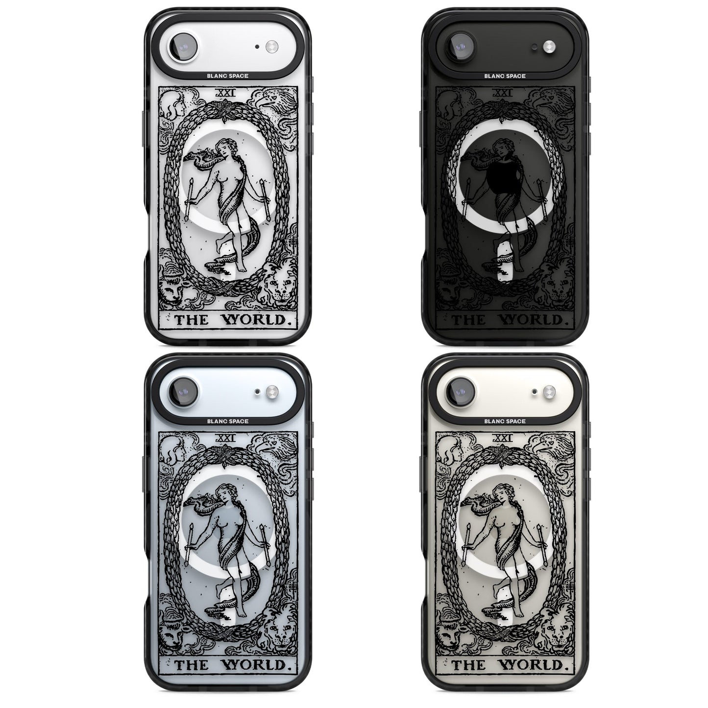 Personalisierte Welt-Tarotkarte (Transparent)