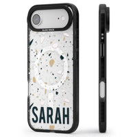 Personalised Terrazzo Blue, Pink, Brown