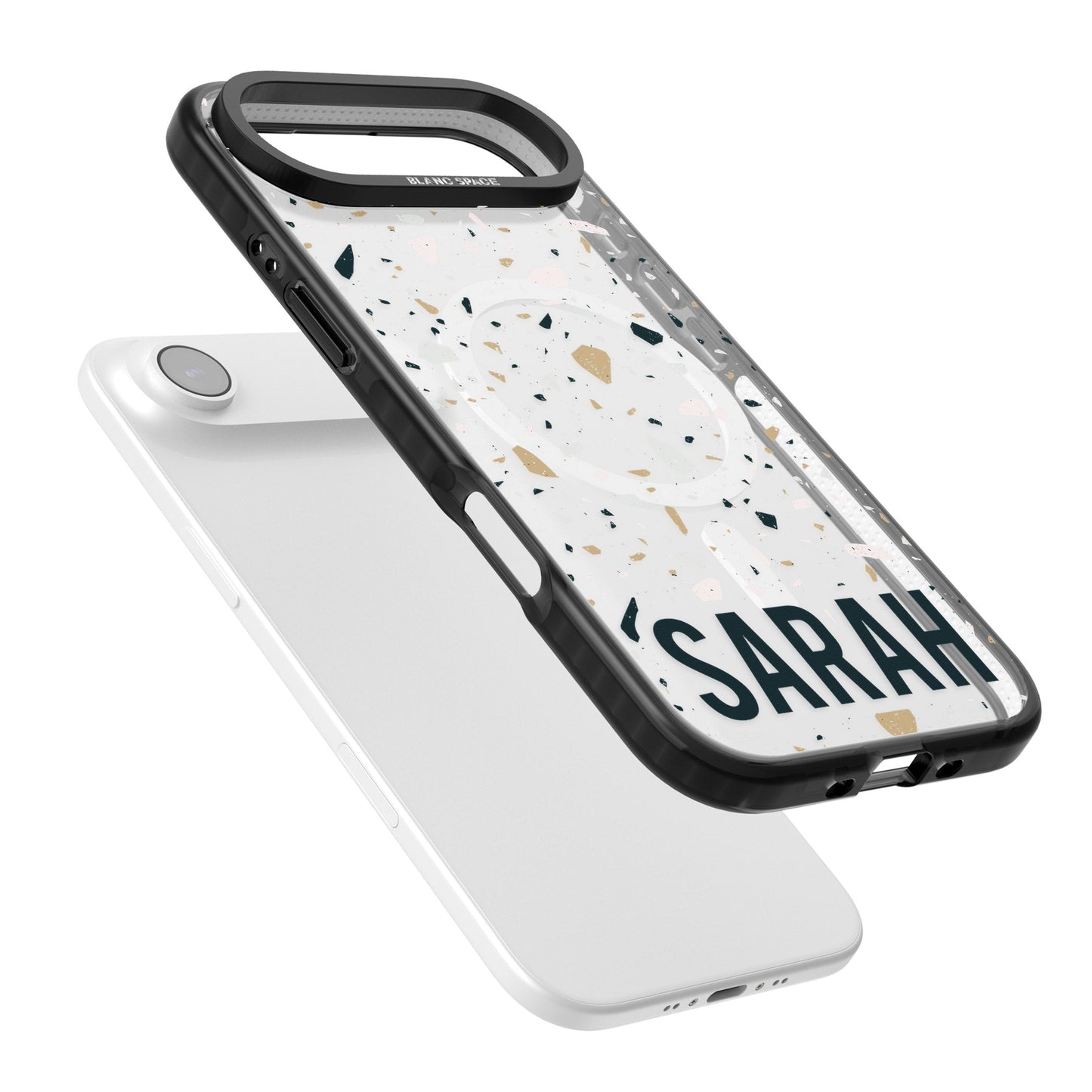 Personalised Terrazzo Blue, Pink, Brown