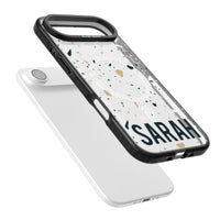 Personalised Terrazzo Blue, Pink, Brown