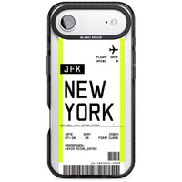 Personalised New York Boarding Pass