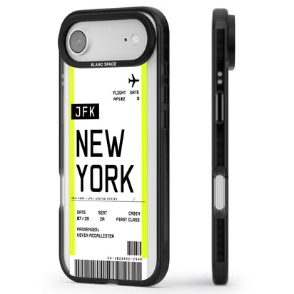 Personalised New York Boarding Pass